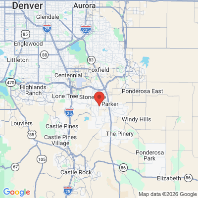 Map to Castlewood Dental - Dentist Parker office in Parker, CO