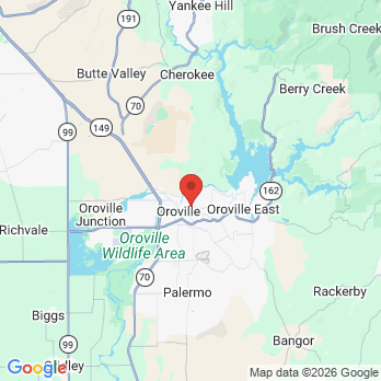 Map to Primary Office office in Oroville, CA