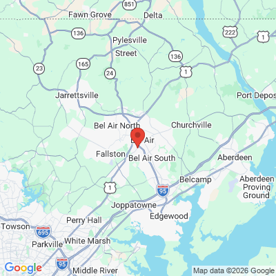 Map to  office in Heartland Dental