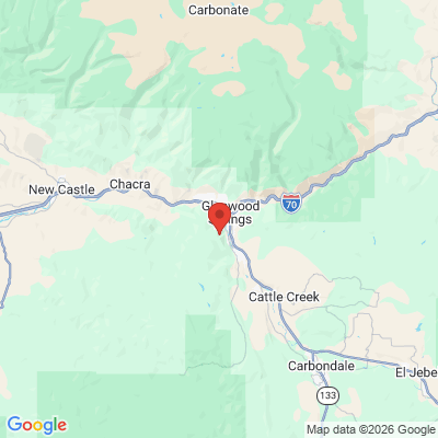 Map to  office in Glenwood Springs, CO