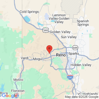 Map to Stephen L Sims DMD, Inc office in Reno, NV