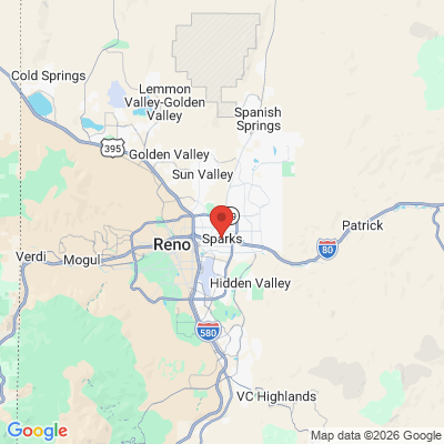 Map to  office in Sparks, NV