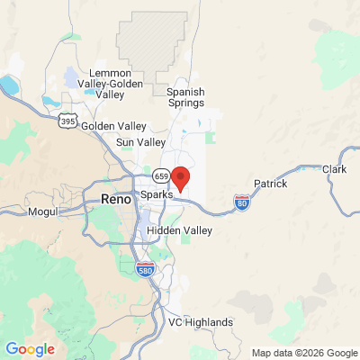 Map to  office in Sparks, NV