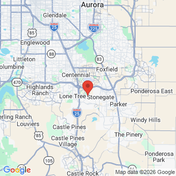 Map to Open and Affordable Dental Parker West office in Englewood, CO