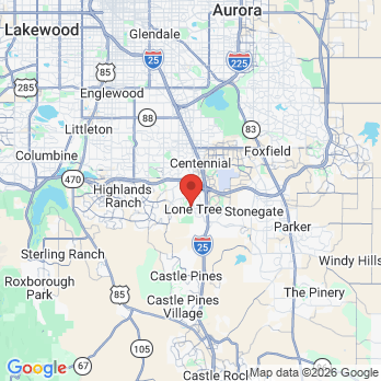 Map to Primary Office office in Lone Tree, CO