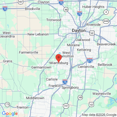 Map to  office in Miamisburg, OH