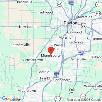 Map to Dental Depot office in Miamisburg, OH