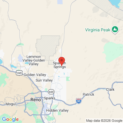 Map to  office in Sparks, NV