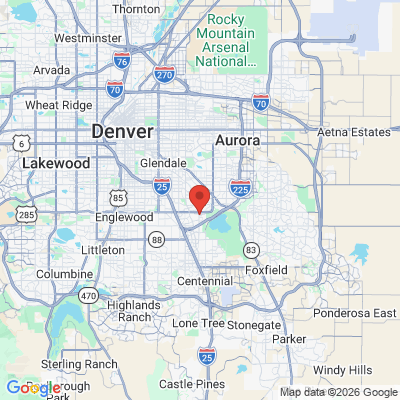 Map to  office in Denver, CO