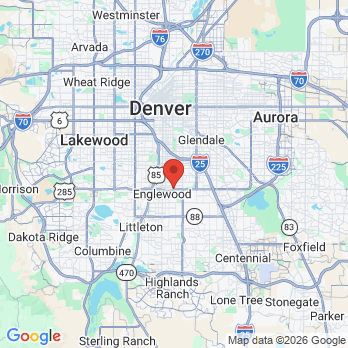 Map to John L. NIcolette, DMD office in Englewood, CO