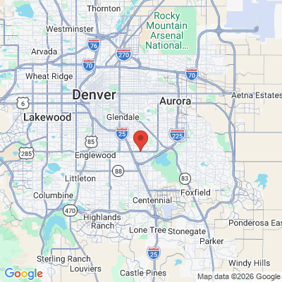 Map to  office in Denver, CO