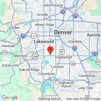 Map to Dentistry 360 office in Denver, CO