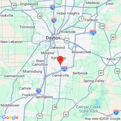 Map to  office in Dayton, OH