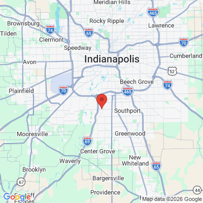 Map to  office in Indianapolis, IN