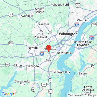 Map to  office in Christiana, DE
