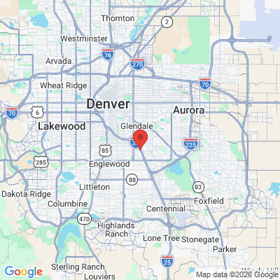 Map to  office in Denver, CO