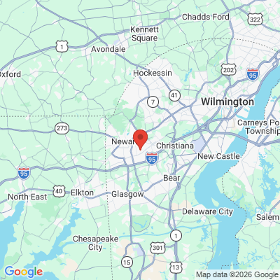 Map to  office in Newark, DE