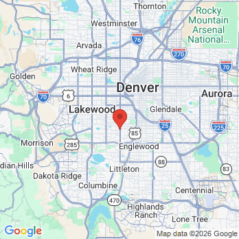 Map to Innovative Dentist office in Denver, CO