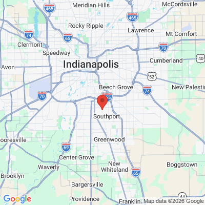 Map to  office in Indianapolis, IN