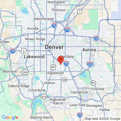 Map to  office in Denver, CO