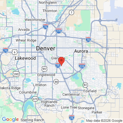 Map to  office in Denver, CO
