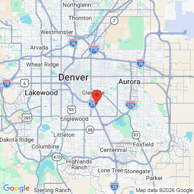 Map to  office in Denver, CO