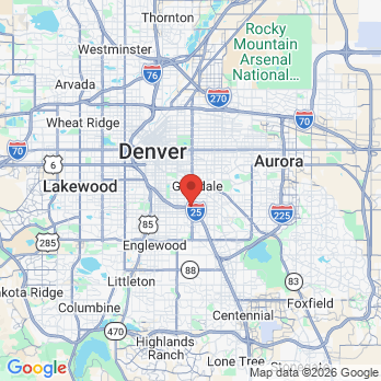 Map to K2 Dentistry office in Denver, CO