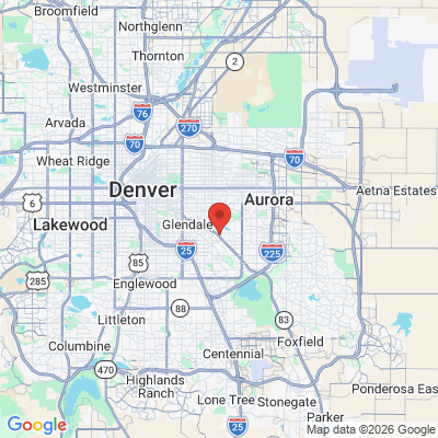 Map to  office in Denver, CO