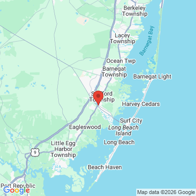 Map to  office in Manahawkin, NJ