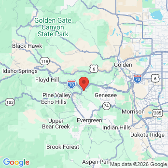 Map to All Kids Dental office in Evergreen, CO