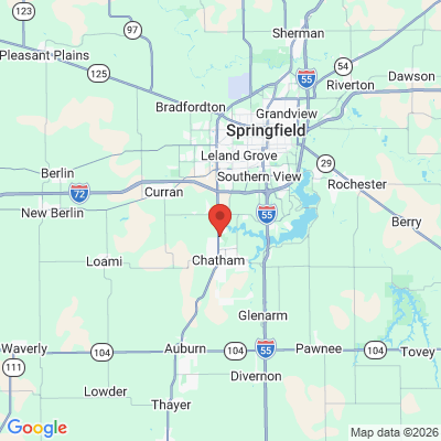 Map to  office in Springfield, IL