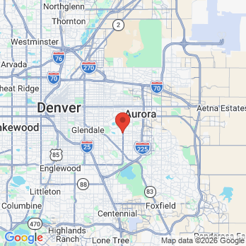 Map to Havana Street Dental office in Aurora, CO