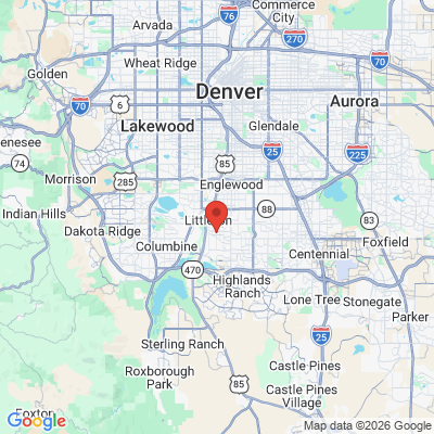 Map to  office in Littleton, CO