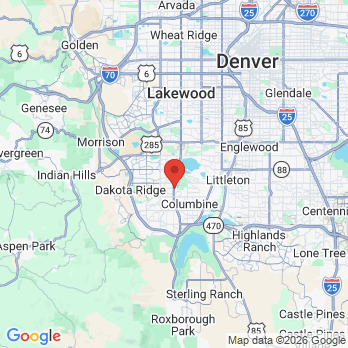 Map to Implant and Oral Surgery Center office in Littleton, CO