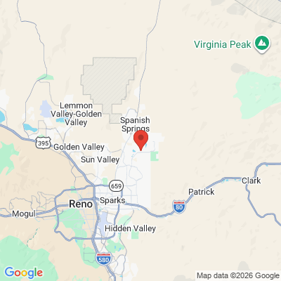 Map to  office in Sparks, NV