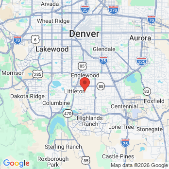 Map to Kids & Adult Dental office in Littleton, CO
