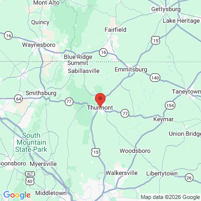 Map to  office in Thurmont, MD