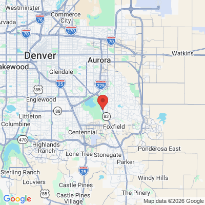 Map to  office in Aurora, CO