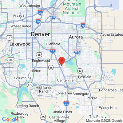 Map to  office in Denver, CO