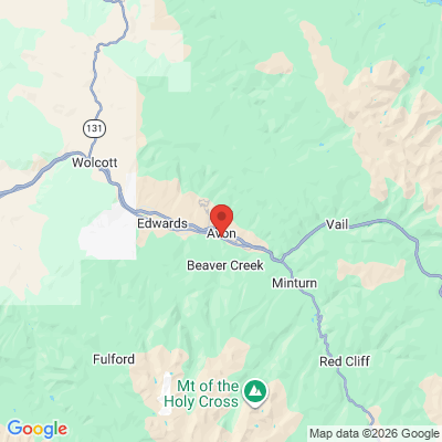 Map to  office in Avon, CO