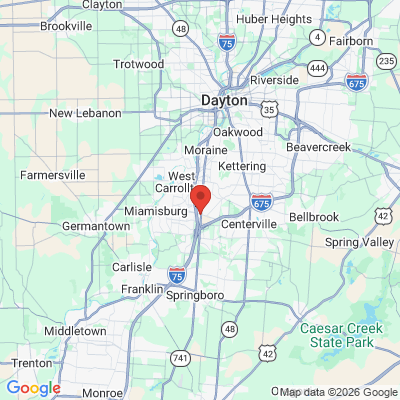 Map to  office in Miamisburg, OH