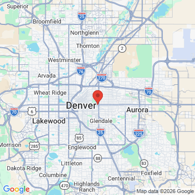 Map to  office in Denver, CO