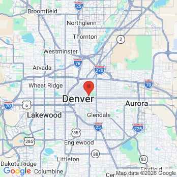 Map to Family Dentistry at City Park office in Denver, CO