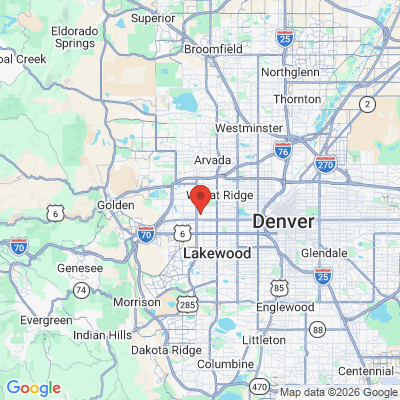 Map to  office in Lakewood, CO