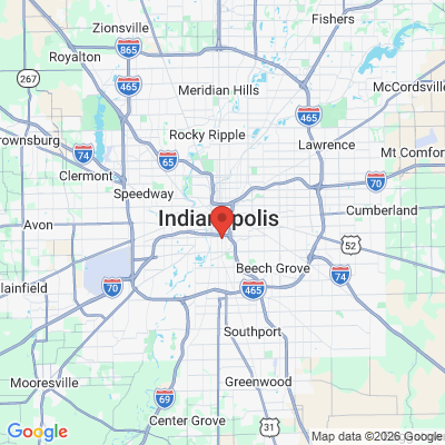 Map to  office in Indianapolis, IN