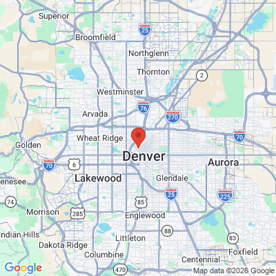 Map to  office in Denver, CO