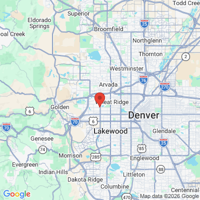 Map to  office in Lakewood, CO