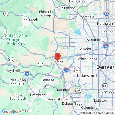 Map to  office in Golden, CO