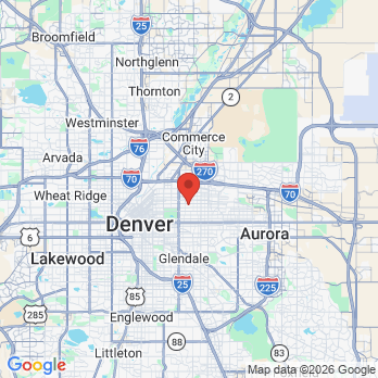 Map to SETO FAMILY DENTISTRY office in Denver, CO