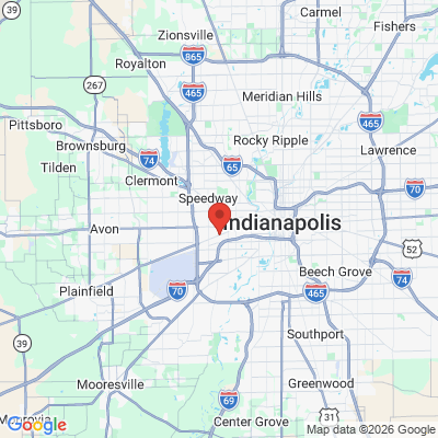 Map to  office in Indianapolis, IN